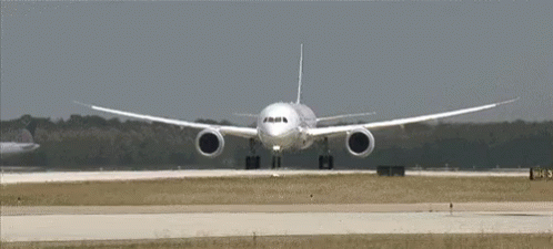 Passenger Jet Taking Off With 043 Sign