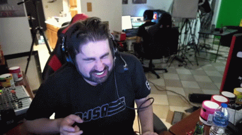 Passing Out Gamer Epileptic GIF