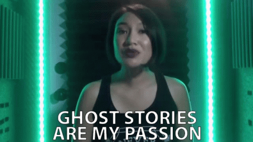 Passion For Ghost Stories Snarled Asian Storyteller GIF
