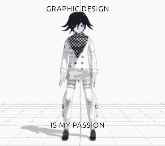 Passion For Graphic Design Kokichi Oma Dance GIF