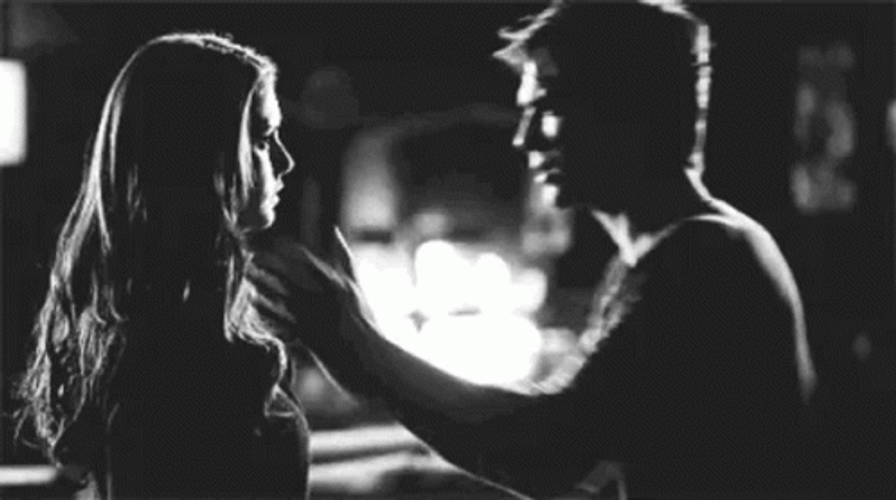 Passionate Couple Damon Hot Kiss GIF 896 500 GIFDB