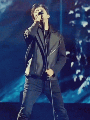 Passionate Dimash Kudaibergen Wedding Singer GIF