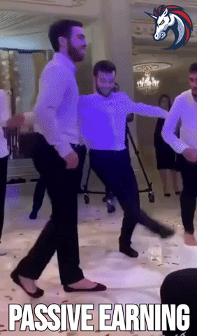 Passive Earning Dance Meme GIF
