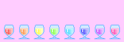 Pastel Drinks GIF