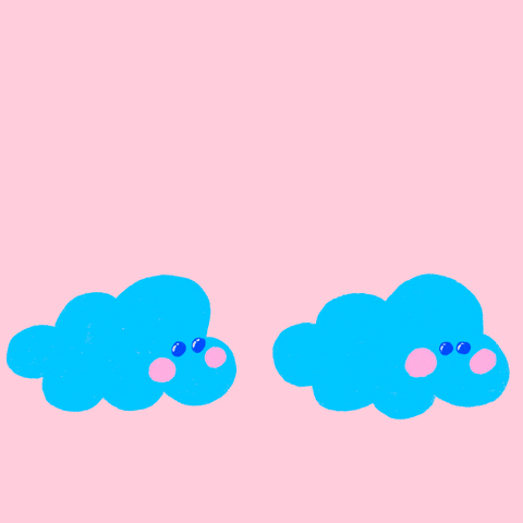 Pastel Love Story Rainbow GIF