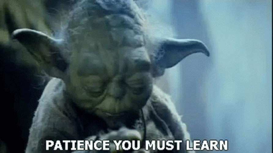 Patience You Must Learn GIF