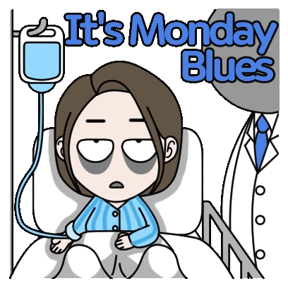 Patient Monday Blues GIF
