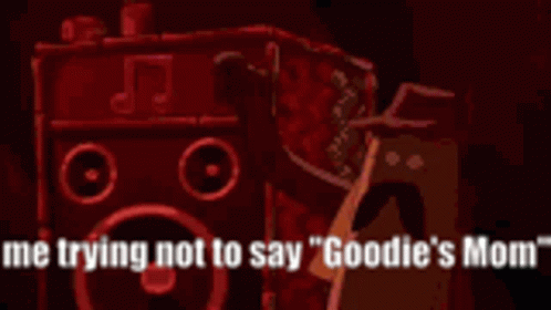 Patrick And Spongebob Are Standing Next To Each Other In A Dark Room . GIF