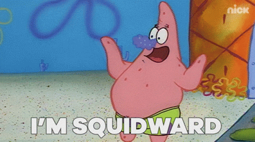 Patrick And Spongebob Dancing I'm Squidward GIF