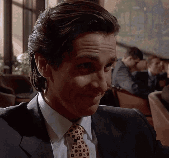 Patrick Bateman American Psycho Gif GIF