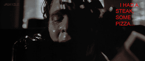 Patrick Bateman Crying Over The Phone GIF