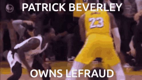 Patrick Beverley Playing Basketball Number 23 GIF