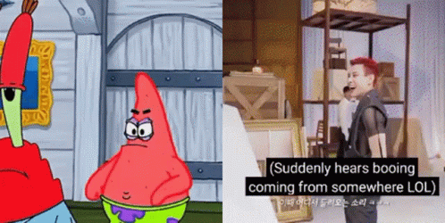 Patrick Boo With Kpop GIF