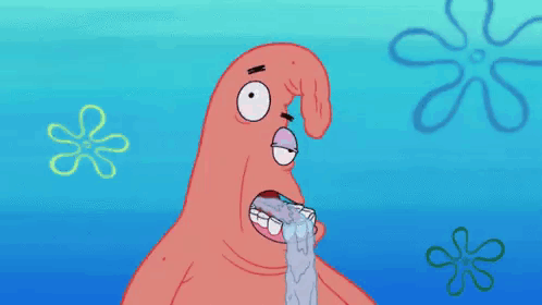 Patrick Crying From Spongebob GIF