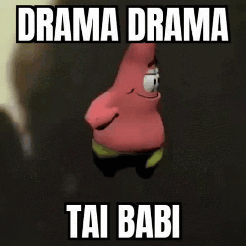 Patrick Drama Turnaround GIF