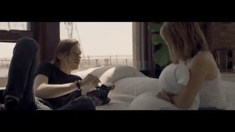 Patrick Droney Using Polaroid Camera GIF