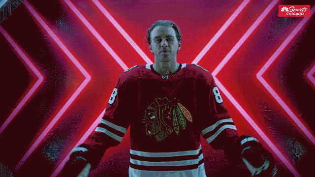 Patrick Kane Hands Up GIF
