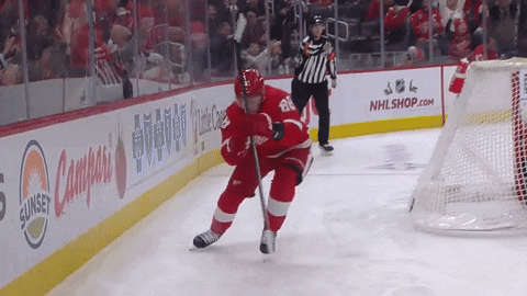 Patrick Kane Knee Slide GIF