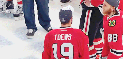 Patrick Kane Staring GIF