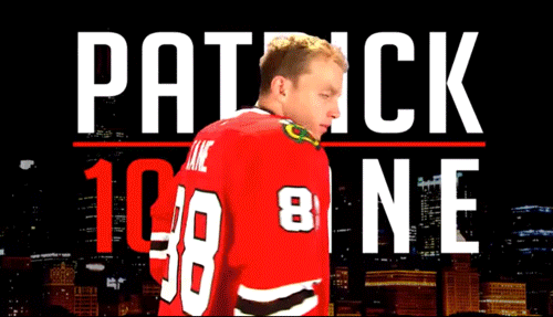 Patrick Kane Turning Around GIF