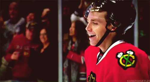 Patrick Kane Wide Smile GIF