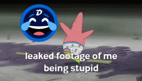 Patrick Leaked Footage Of Being Stupid Meme GIF