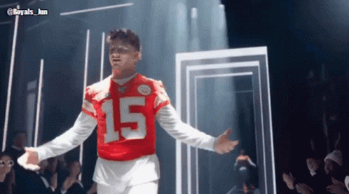 Patrick Mahomes Grand Entrance GIF