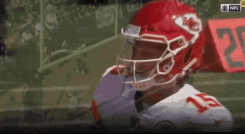 Patrick Mahomes Shoot Ball Air GIF