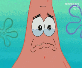 Patrick Star Crying GIF