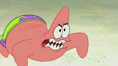 Patrick Star Screaming