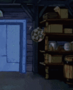 Patrick Star Standing in Doorway