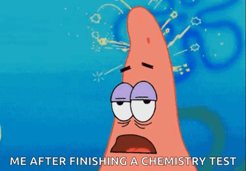 Patrick Star Surprised with Purple Eyes