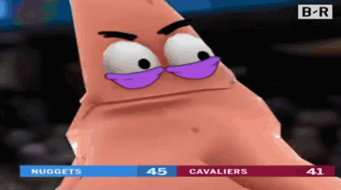 Patrick Star With Purple Mask 45 41