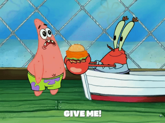 Patrick Star Worried Is It Friday Yet GIF