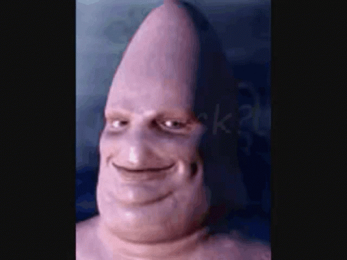Patrick Ugly Long Head GIF