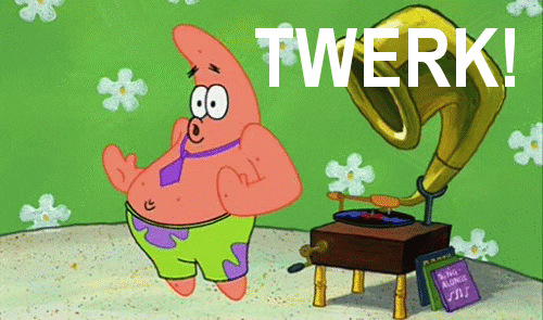 Patrick Vibrantly Twerking Among Us Meme GIF