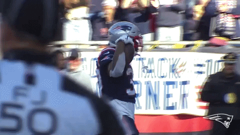 Patriots Flexing After Scoring GIF