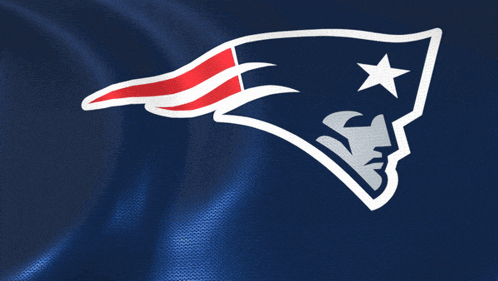 Patriots Logo on Blue Background With White Star
