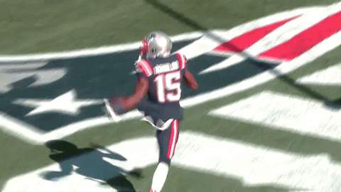 Patriots Nelson Agholor Running GIF
