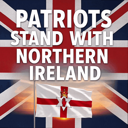 Patriots Stand With Northern Ireland Poster