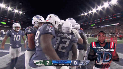 Patriots vs Jets Football Game