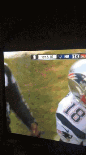 Patriots Vs Ravens Football Game GIF
