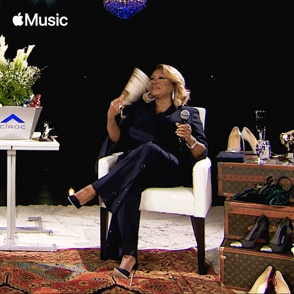 Patti Labelle Fanning Herself GIF