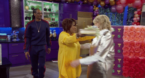 Patti Labelle Martha Stewart Hug GIF