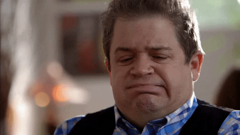 Patton Oswalt Pfft Reaction GIF