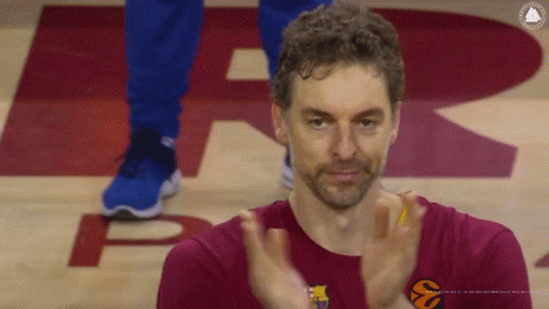 Pau Gasol Clapping GIF