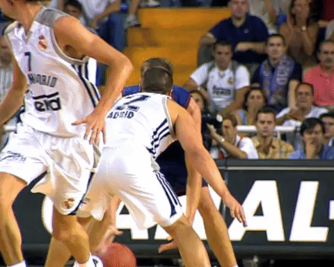 Pau Gasol Cool Dribble GIF
