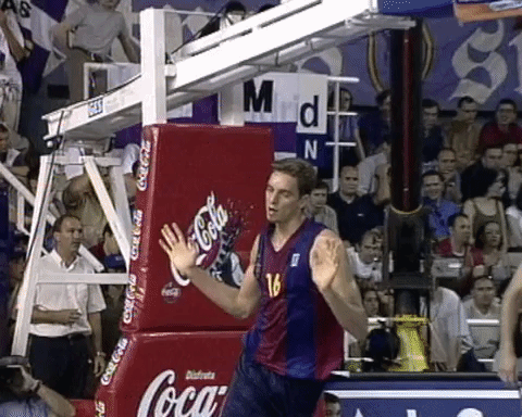 Pau Gasol Hands Up GIF
