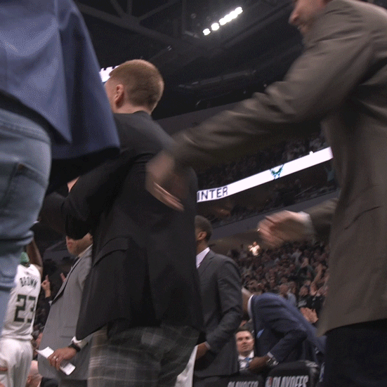 Pau Gasol Playoffs Hug GIF