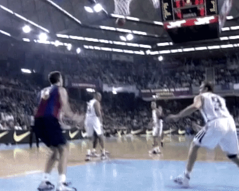 Pau Gasol Slow Motion Dunk GIF